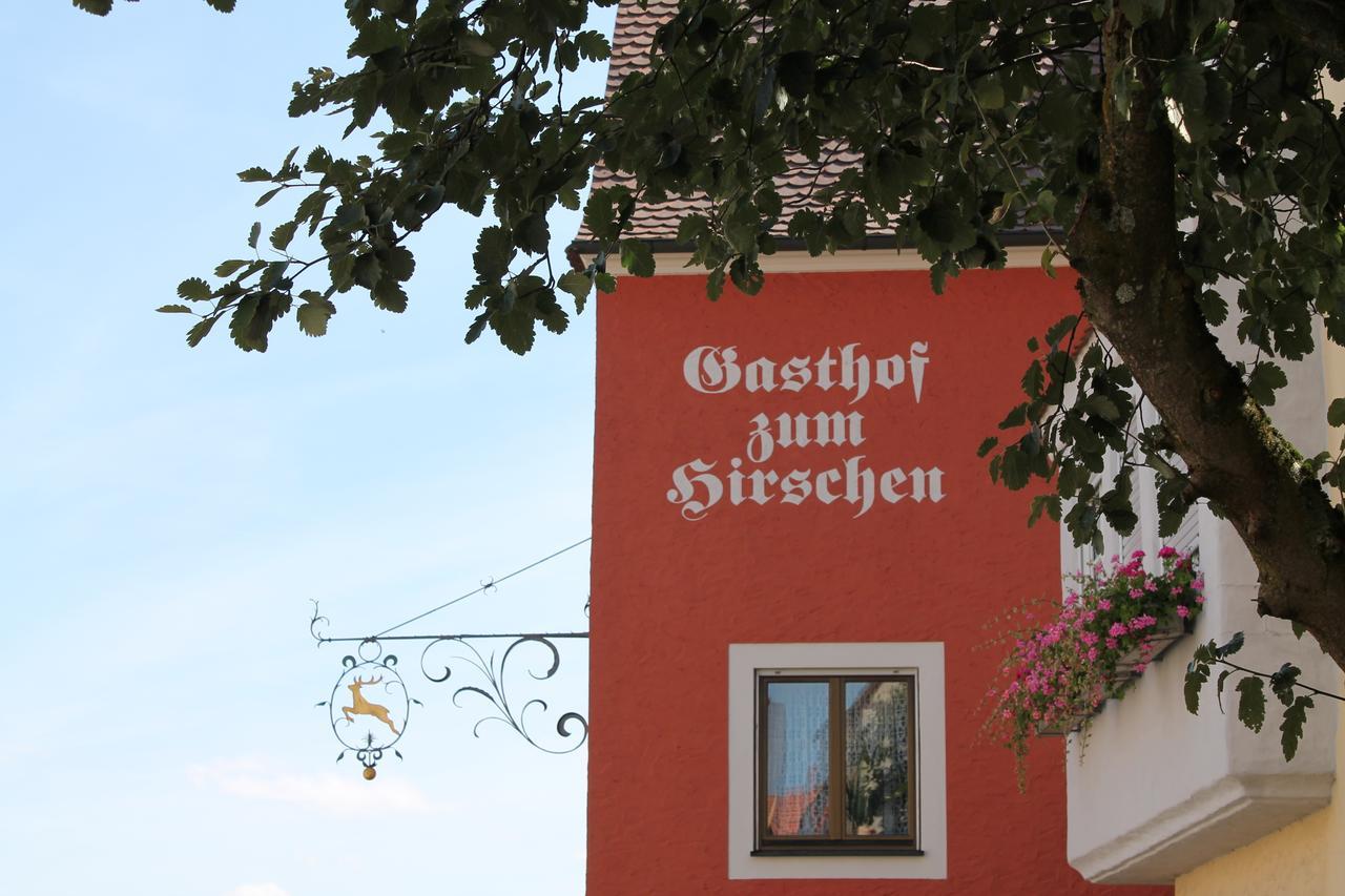 Hotel-Gasthof Zum Hirschen Durrwangen 외부 사진
