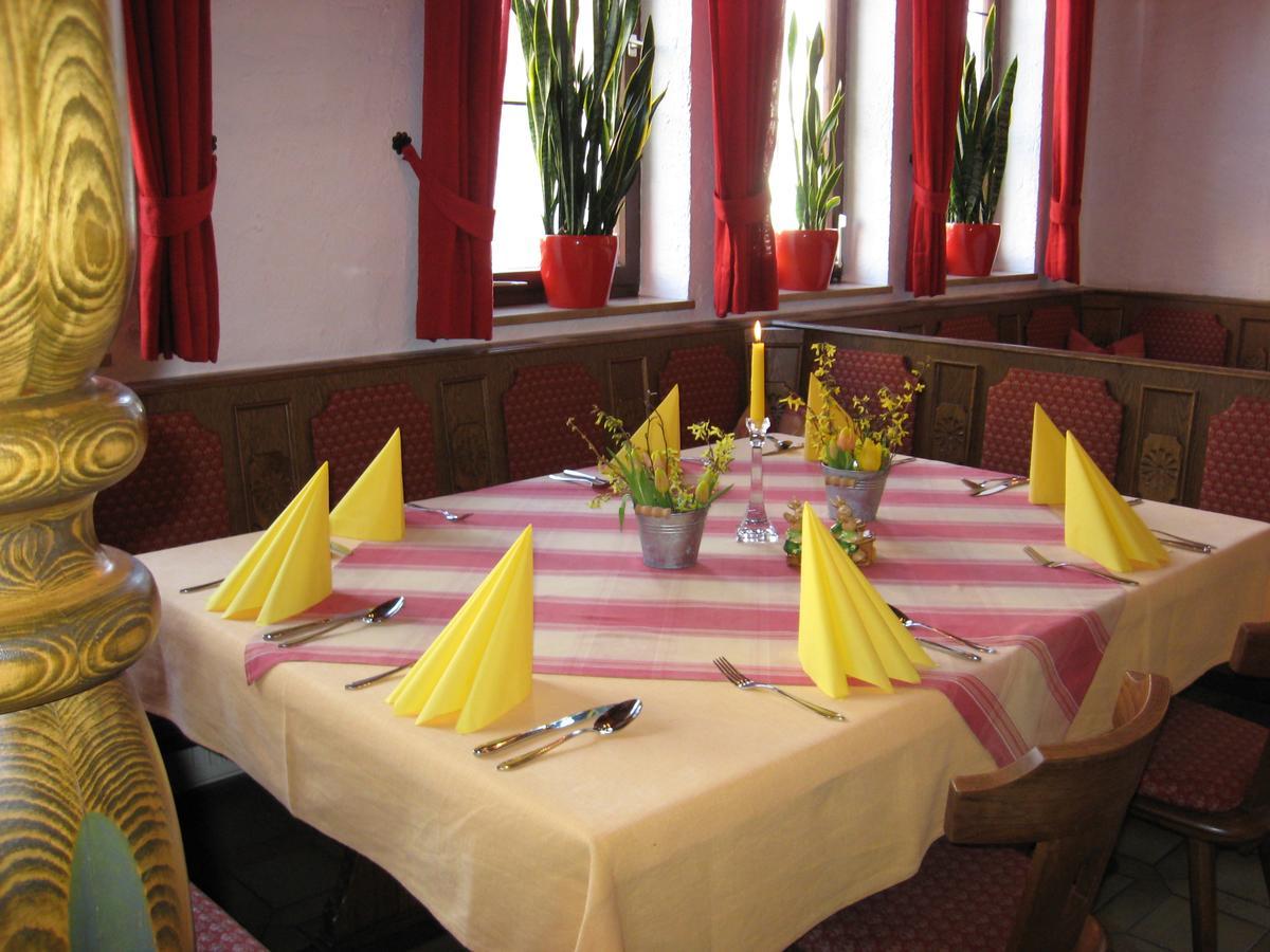 Hotel-Gasthof Zum Hirschen Durrwangen 외부 사진